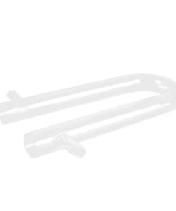Laboratory Chemistry Glassware 15*150mm Drying Glass Tube U-Shape With Two Side Tubes