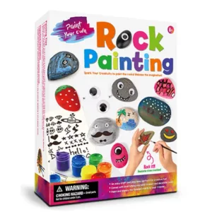 Wholesale STEAM Education Kits - DIY Painted Stone Art Craft Set for Kids