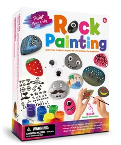 Wholesale STEAM Education Kits - DIY Painted Stone Art Craft Set for Kids