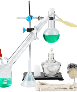 Laboratory Glassware Set - Simple Distillation Apparatus with Condenser (Hot Sale)