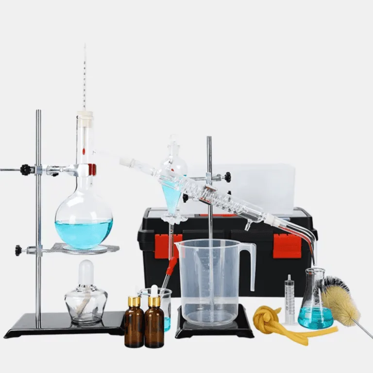 Factory Direct Supply: Premium Distillation Glassware Set with Pearl Cotton Packing for Laboratory Experiments - Image 3