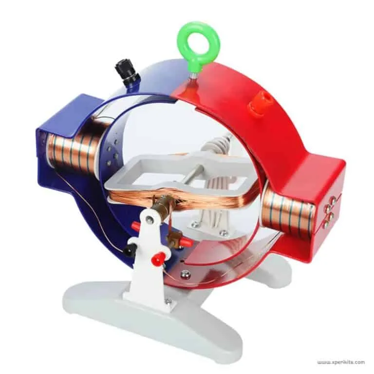 Electromagnetic Motor Demonstration Model – Middle School Physics Teaching Tool - Image 4