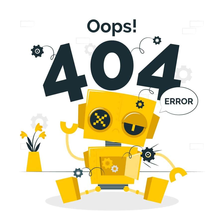 oops 404 error