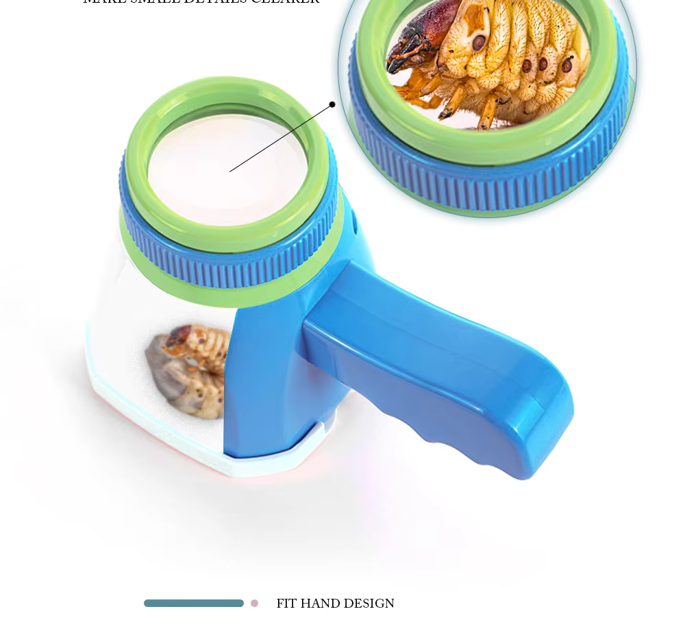 STEM Bug Catching Kit for Kids - 5X Magnifier with Ventilated Observation Box 13 product cheap price outdoor toys insect catching observer 5x bug catcher magnifier insect observation box for kids 4